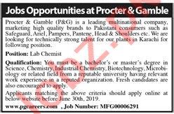 procter and gamble pakistan jobs|Jobs in Pakistan .